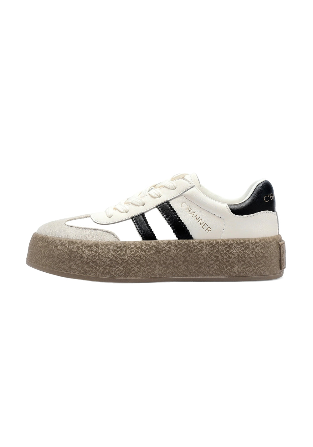 C.BANNER丨Silver Grey Colorblock Platform Sneakers - PSYLOS 1, C.BANNER丨Silver Grey Colorblock Platform Sneakers, Chunky Sneakers, C.BANNER, PSYLOS 1